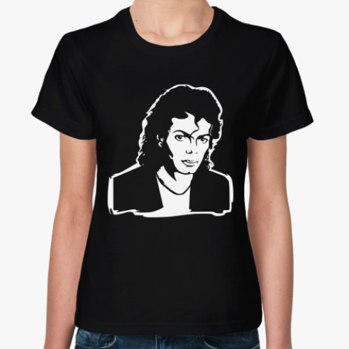 Женская футболка майкл джексон