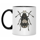 Кружка двухцветная