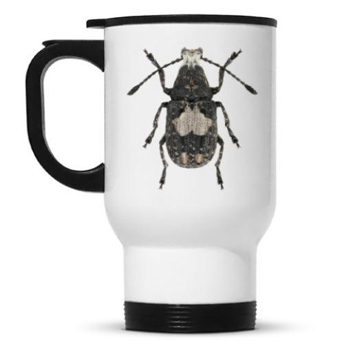 Кружка-термос с принтом Жук ложнослоник