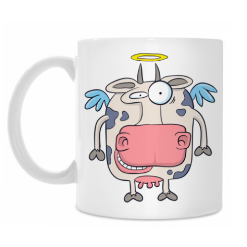 Кружка с принтом Holy Cow