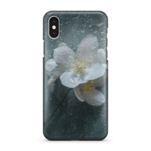Чехол для iPhone X Цветок жасмина