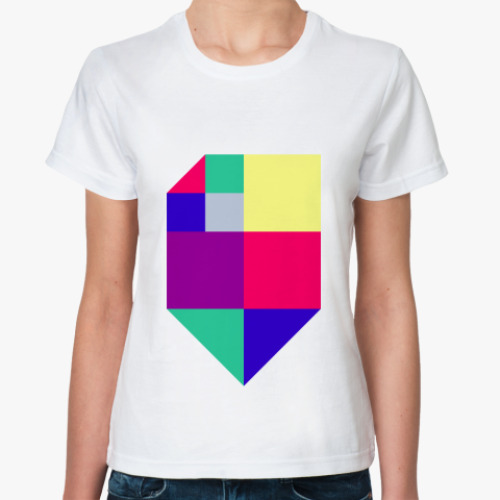 Классическая футболка с принтом Heraldry