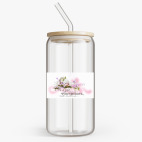 Банка с бамбуковой крышкой