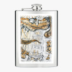 Фляжка стальная