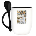 Кружка с ложкой