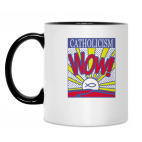 Кружка двухцветная