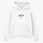 Толстовка худи оверсайз