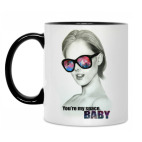 Кружка двухцветная