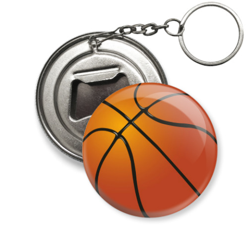 Брелок-открывашка с принтом Мяч