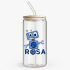 Банка с бамбуковой крышкой