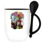 Кружка с ложкой