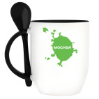 Кружка с ложкой