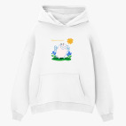 Толстовка худи оверсайз