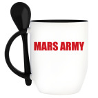 Кружка с ложкой