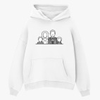 Толстовка худи оверсайз