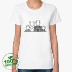 Женская футболка органик