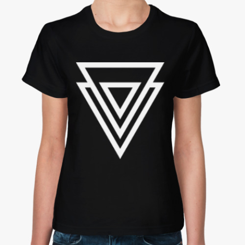 Женская футболка Double Triangle