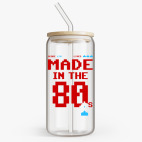 Банка с бамбуковой крышкой