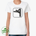 Женская футболка органик