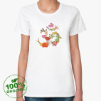 Женская футболка органик