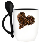 Кружка с ложкой