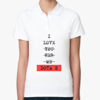 Женская рубашка поло