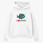 Толстовка худи оверсайз