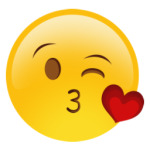 Emoji Смайл: Воздушный Поцелуй