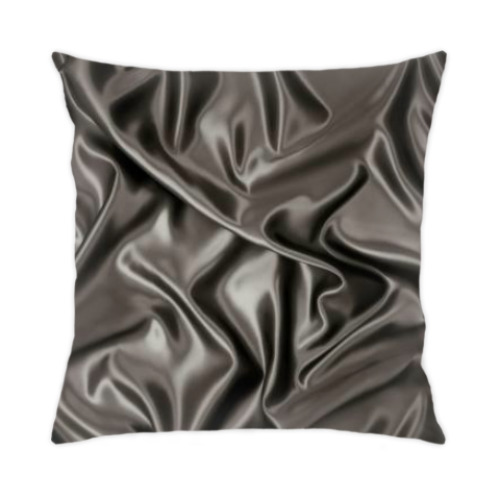 Подушка с принтом Шёлк