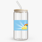 Банка с бамбуковой крышкой