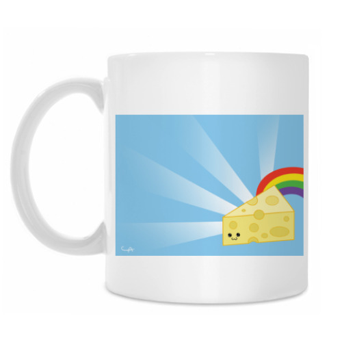 Кружка с принтом Cheese