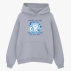 Толстовка худи оверсайз