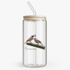 Банка с бамбуковой крышкой