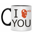 Кружка двухцветная