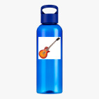 Прозрачная спортивная бутылка