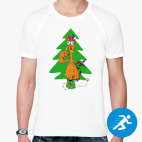 Мужская спортивная футболка