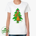 Женская футболка органик