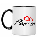 Кружка двухцветная