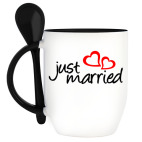 Кружка с ложкой