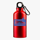 Металлическая бутылка 400 мл UV-DTF