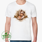 Мужская футболка органик