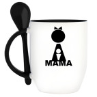 Кружка с ложкой