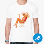 Мужская спортивная футболка