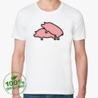 Мужская футболка органик