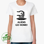 Женская футболка органик