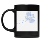 Кружка цветная UV-DTF