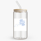 Банка с бамбуковой крышкой