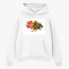 Толстовка худи оверсайз