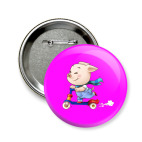 Хрюндель на самокате