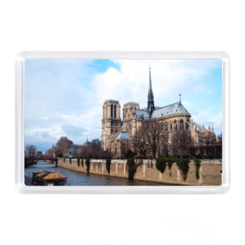 Магнит с принтом Париж, Франция